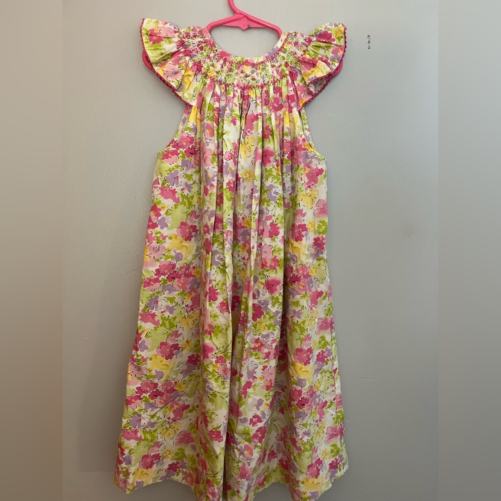 Silly Goose Smocked‎ Dress girls size 5